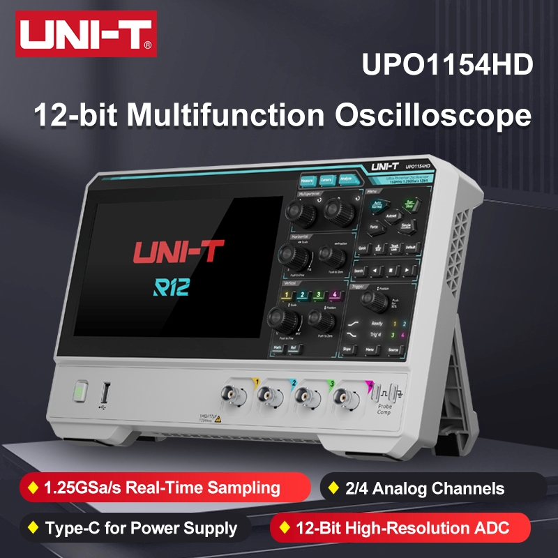 Signal Generator Spectrum Analyzer - UNI-T UPO1154HD UPO1082HD 오실로스코프 고해상도 터치형