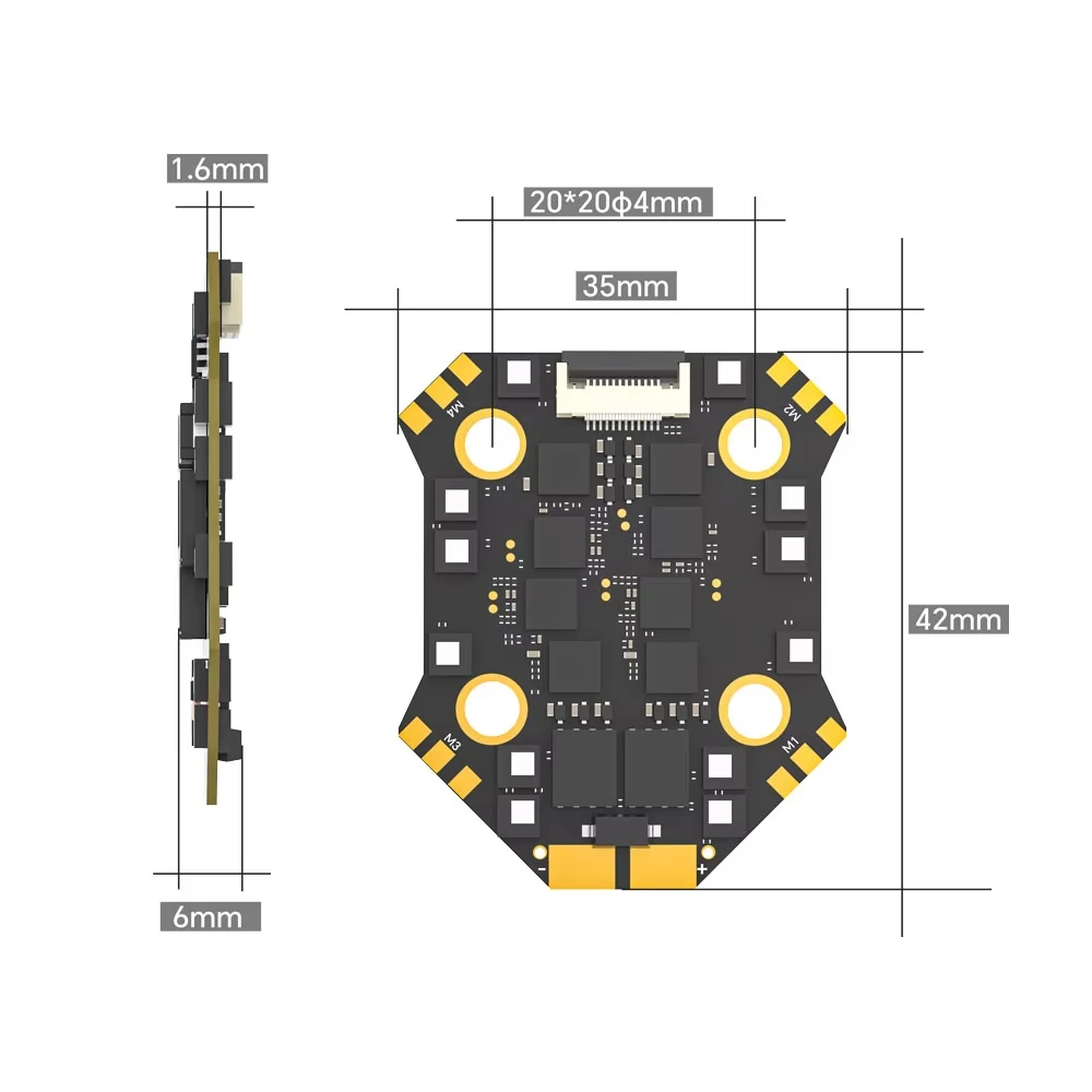 iFlight Borg Mini F7 비행 제어 장치, - Fpv Flight Controller F7 Stack 60A 리뷰 및 가격